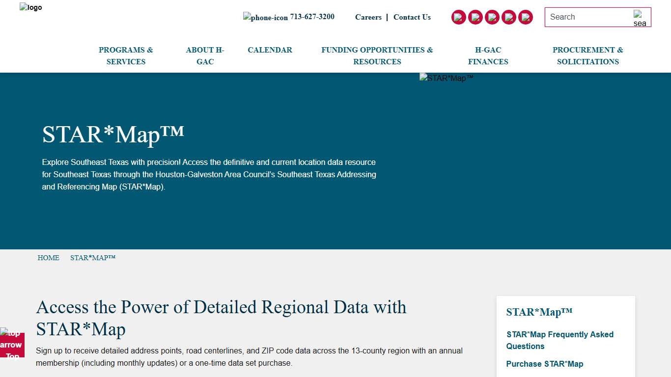 STAR*Map™ Houston-Galveston Area Council (H-GAC)